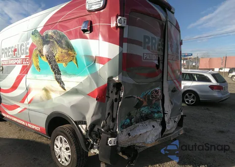 2020 Ford Transit-250 Cargo Van from USA, damaged, VIN 1FDBR1CG9LKB25872